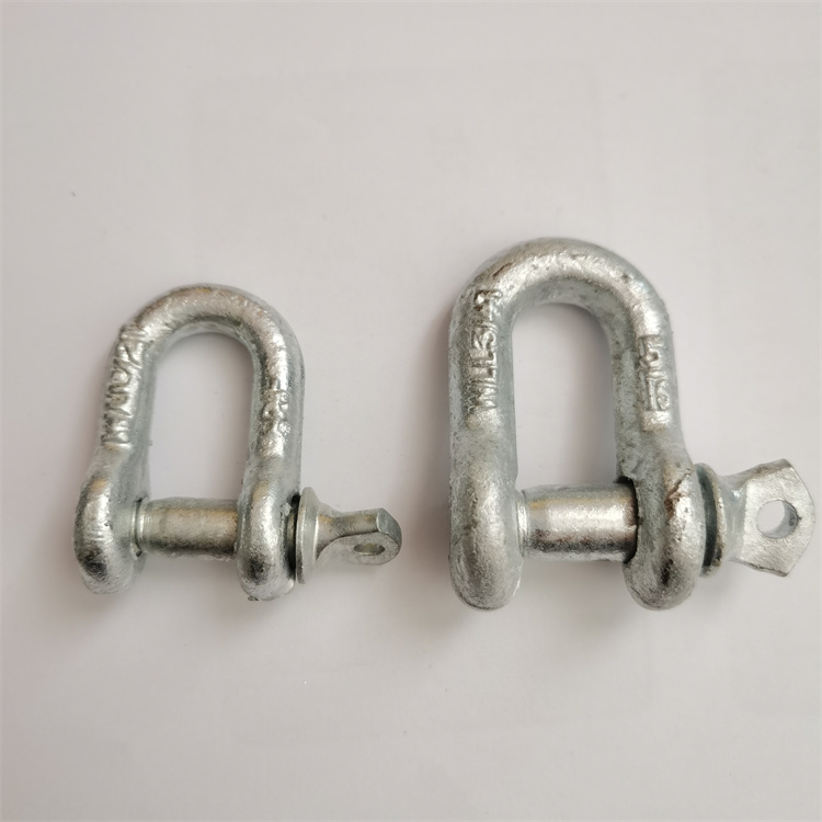 Hot Galvanized Screw Pin Dee Shackle