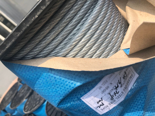 Carbon Steel Wire Rope Hot Galvanized Steel Wire Rope 