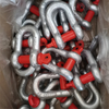Drop Forged Chain Shackle Red 3/4 Shackle