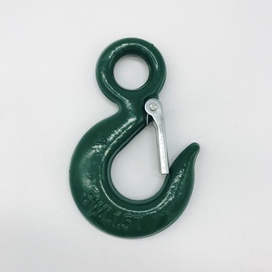 Drop Forged Eye Slip Hook with Safety Latch
