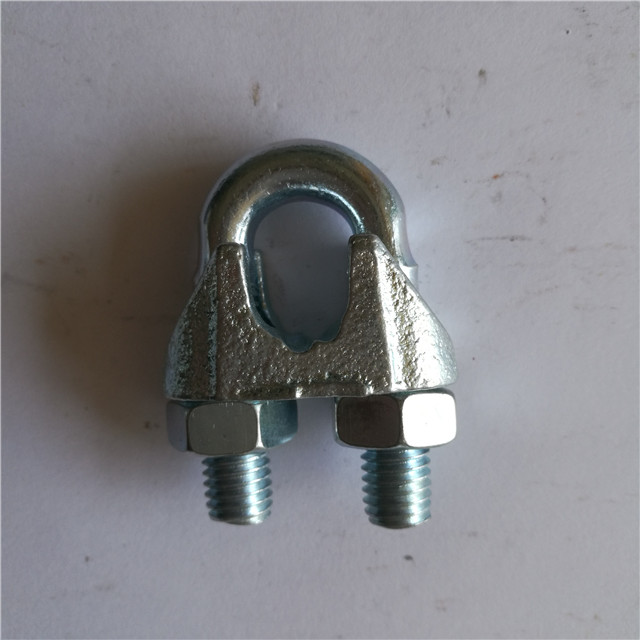 U.S. Type Galvanized Malleable Wire Rope Clamp Electrical Wire Clamp