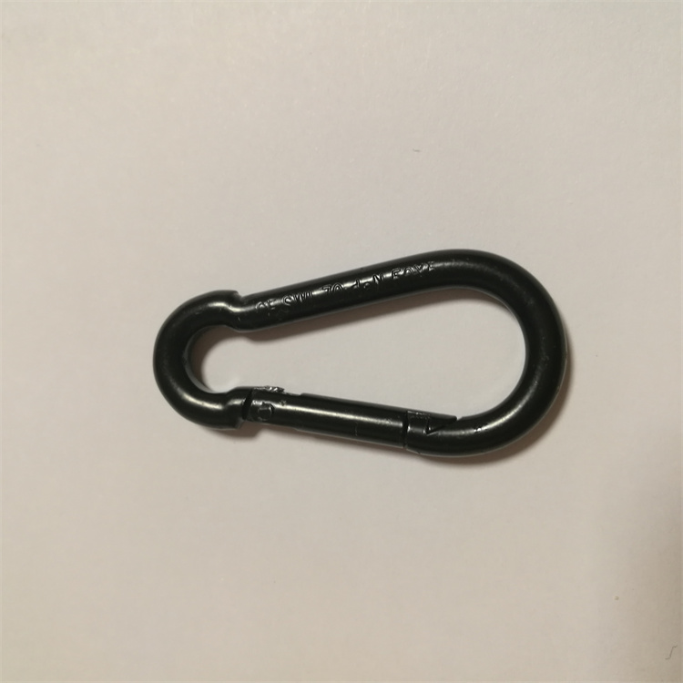 Black Carabiner Dog Snap Hook