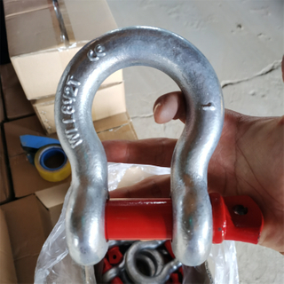 Premium Quality HDG Us Forged Steel Screw Pin Bow Shackle