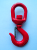 US Type Drop Forged Chain Swivel Hoist Lifting Crane Hook Swivel Hooks