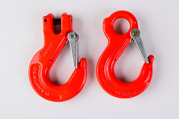 G80 US Type Clevis Slip Hook with Latch G80 Eye Sling Hook