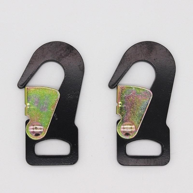 Ratchet Tie Down Hook Zinc Plated Flat J Hook