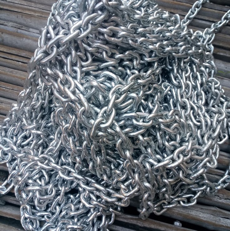 Hot Galvanized DIN766 Link Chain Short Link Chain