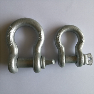 Drop Forged Shackles Bow Shackle Rope Shackle