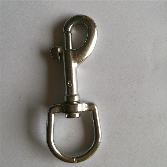 Stainless Steel Swivel Carabiner Swivel Eye Snap Hook Dog Carabiner