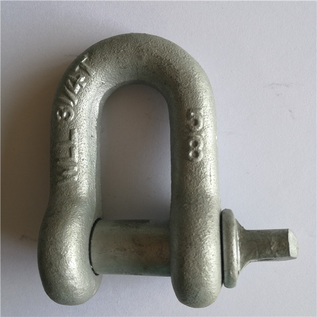 Us Type Chain Shackle Drop Forged G210 Shackle Rigging Hardware Manufacturer
