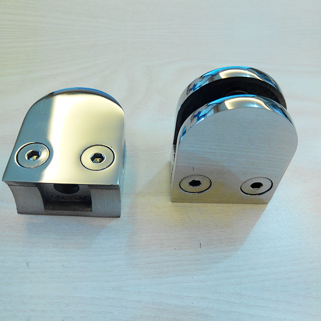  Glass Clamp 40*50mm Radius Back