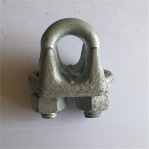 U.S. Type Drop Forged Wire Rope Clip Hot Galvanized Wire Rope Clamp