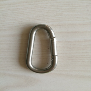 Steel Carabiner Hook Din5299B Egg Type Snap Hook