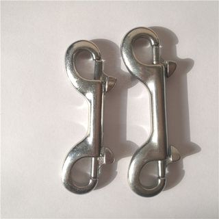 Double End Snap Hook Auto Lock Carabiner