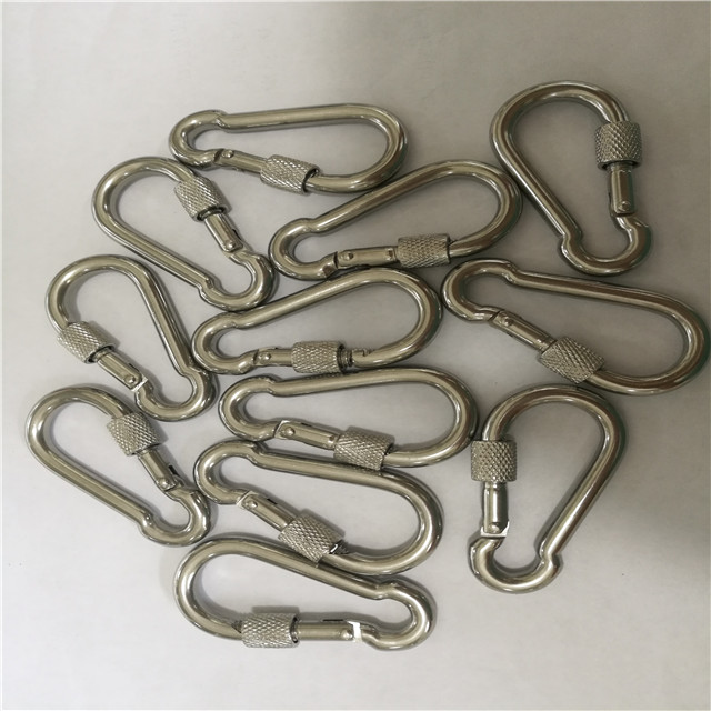 D Ring Carabine Din5299D Snap Hook With Screw