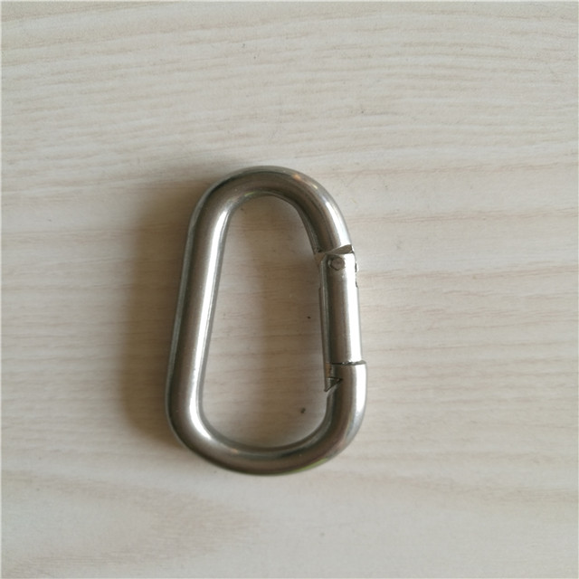Steel Carabiner Hook Din5299B Egg Type Snap Hook