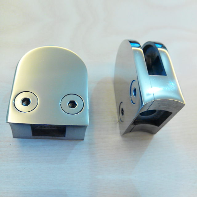  Glass Clamp 40*50mm Radius Back