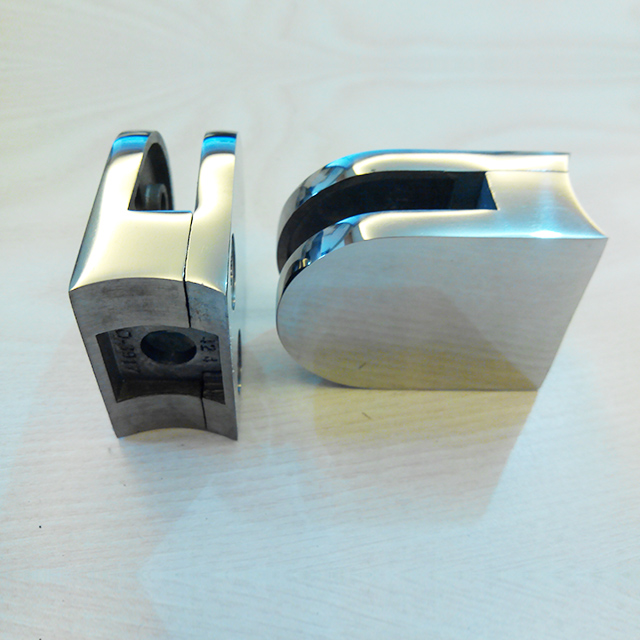  Glass Clamp 40*50mm Radius Back