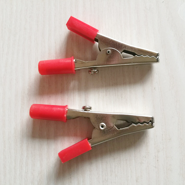 Battery Clips Alligator Clamps Crocodile Clip Battery Wire Mini Clip