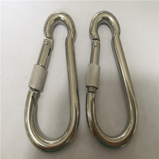 D Ring Carabine Din5299D Snap Hook With Screw