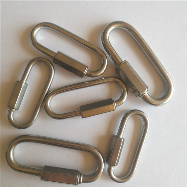 Stainless Steel or Iron Quick Link Wide Jaw Quick Link