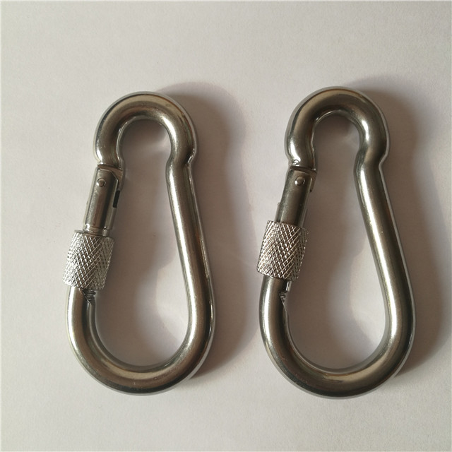 D Ring Carabine Din5299D Snap Hook With Screw