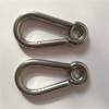 Iron or Stainless Steel Carabiner Clip Din5299A Snap Hook with Eyelet
