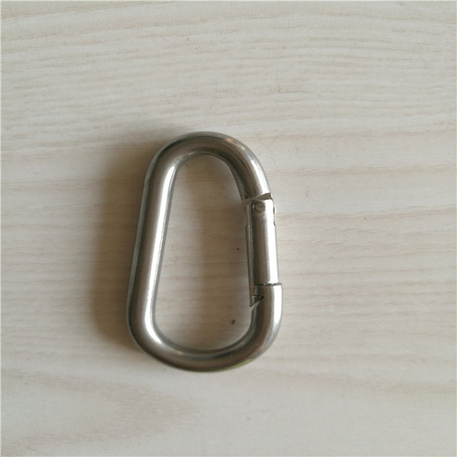 Steel Carabiner Hook Din5299B Egg Type Snap Hook