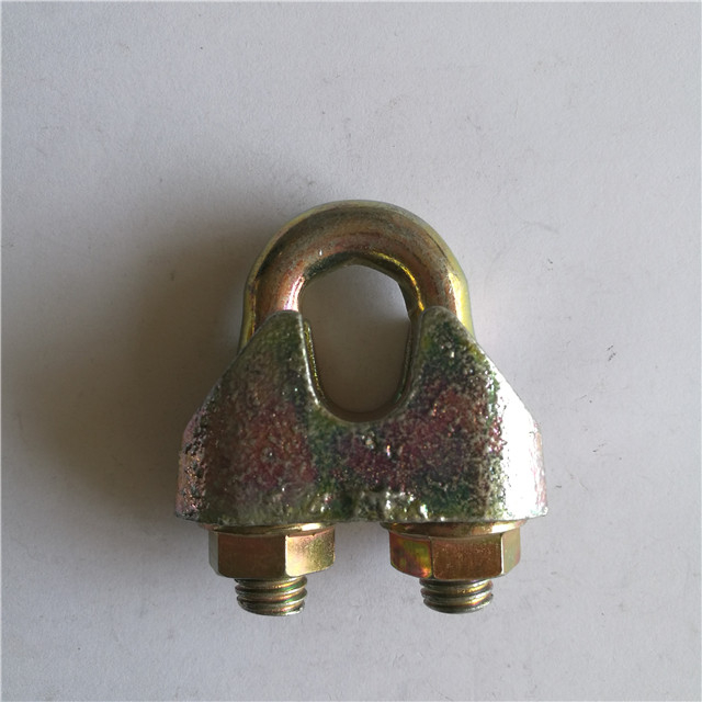 Din1142 Galvanized Malleable Wire Rope Clips Wire Clamp