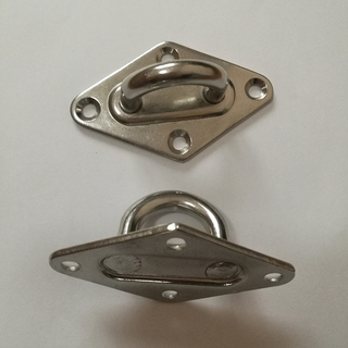 Yacht Pad Eye Plate Stainless Steel Eye Plate Diamond Eye Plate